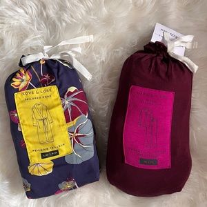 Indigo LOVE & LORE  Piped Pyjamas & Robe